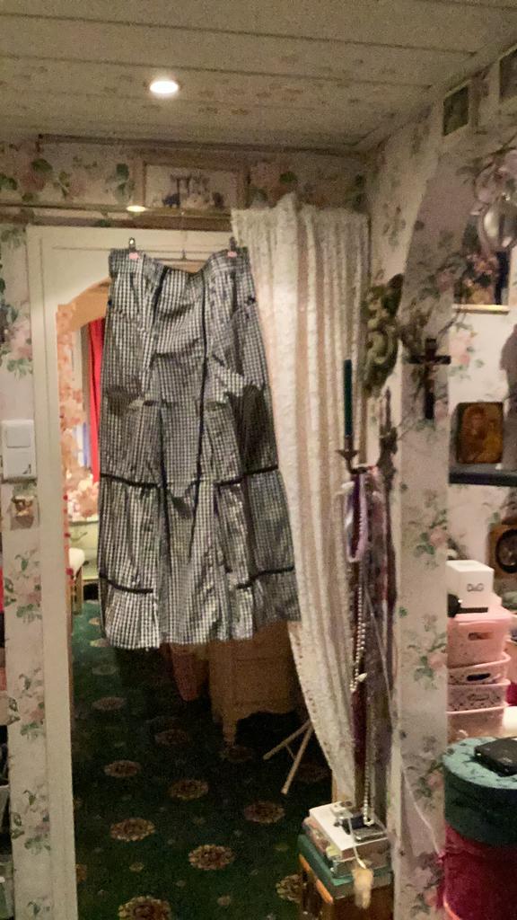 Hebbeding rok, Kleding | Dames, Verzenden, Zo goed als nieuw, Zwart, Onder de knie