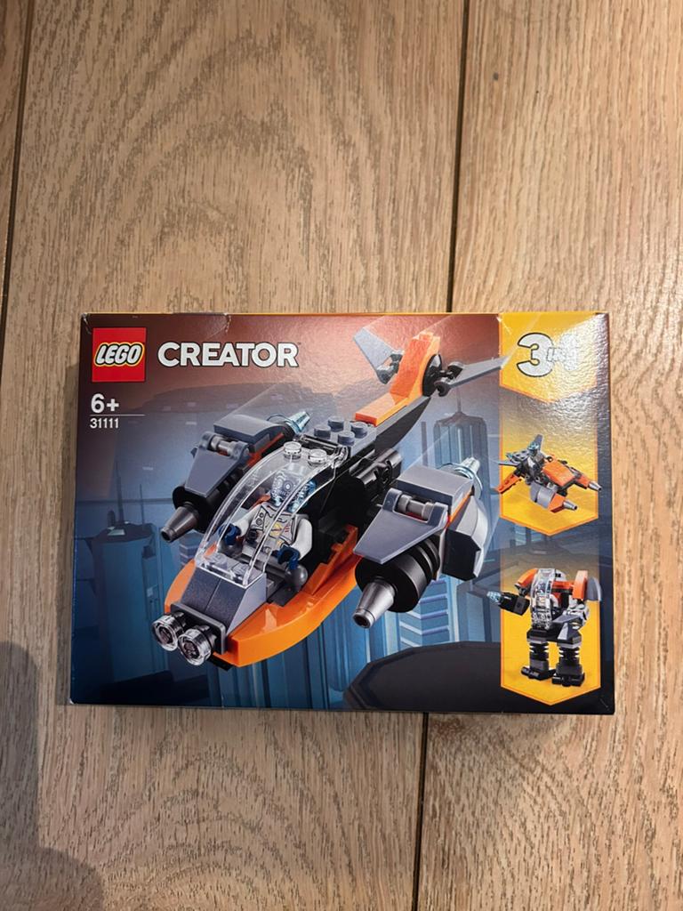 LEGO Creator 31111 Cyber Drone 3-in-1 set, Ophalen, Lego, Nieuw, Ongeopend/sealed