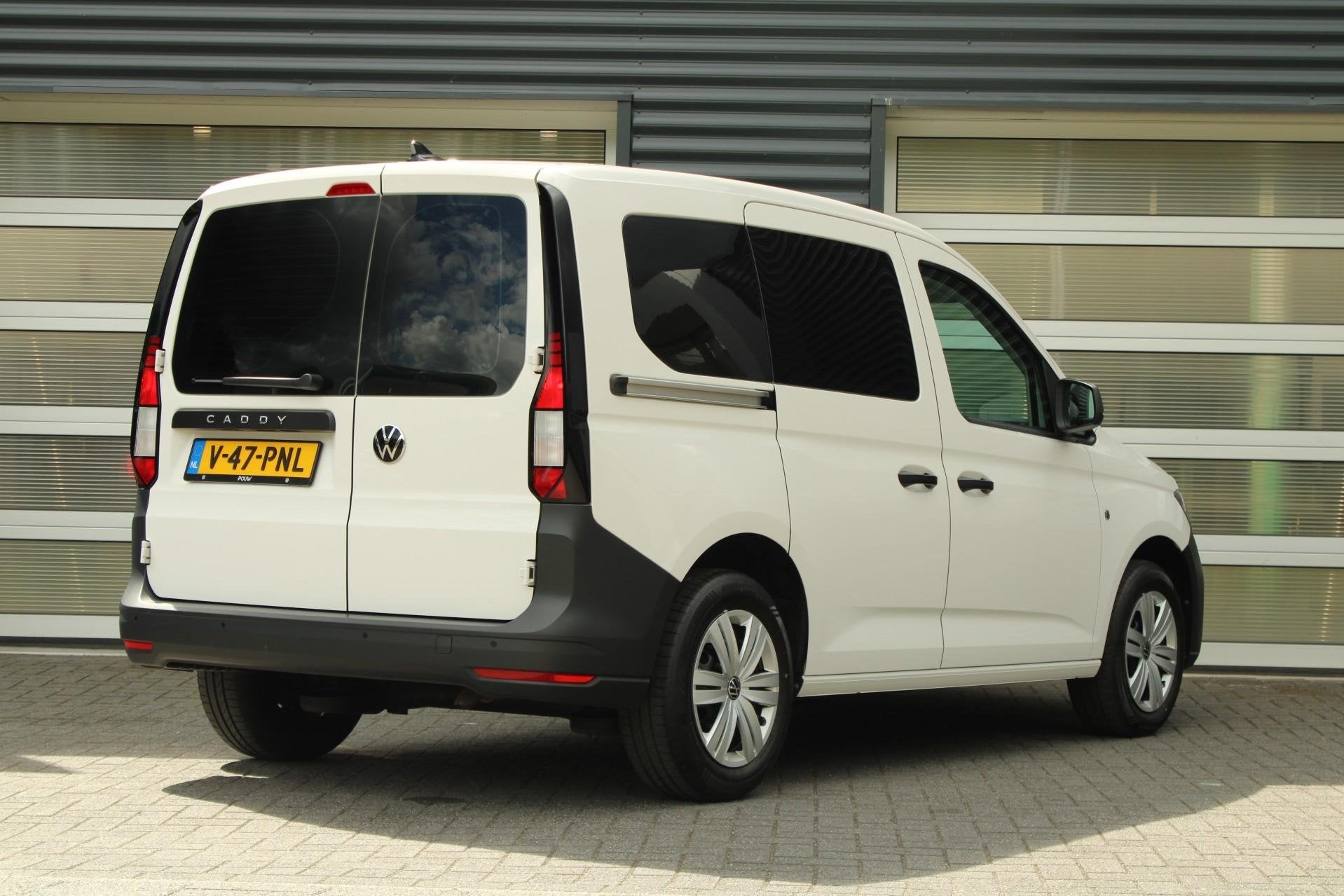Volkswagen Caddy Cargo 2.0 TDI 122pk DSG | Glaslook | Schuif, 12 maanden, Stof, Gebruikt, 4 cilinders