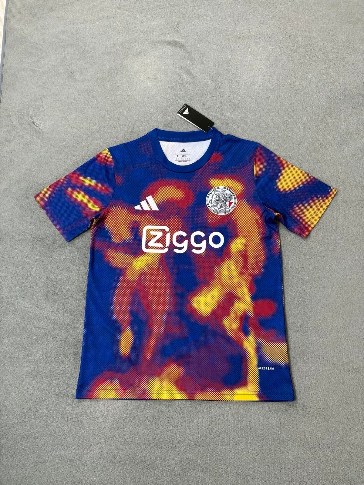 Ajax 25/26 Warm-Up Shirt Blauw - Nieuw! Fan Versie, Verzenden, Nieuw, Shirt