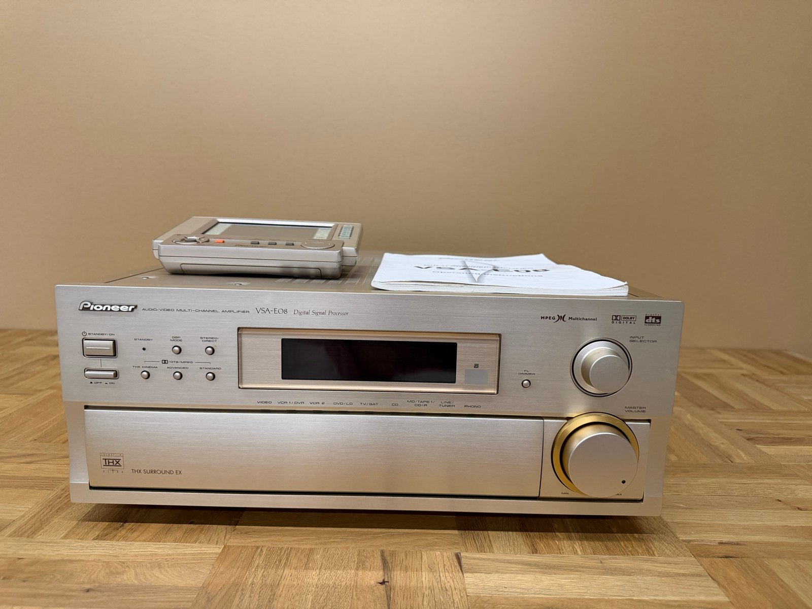 Pioneer VSA-E08 Versterker met Afstandsbediening, Ophalen, Gebruikt, Pioneer, 120 watt of meer