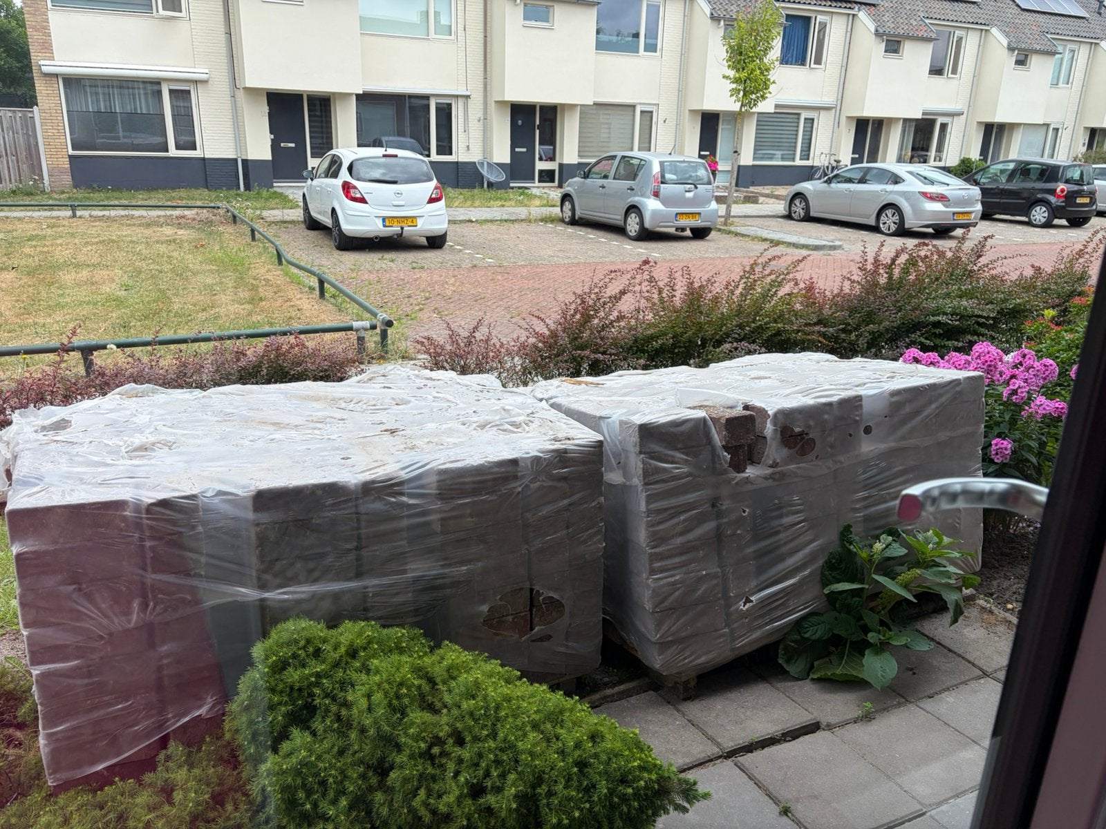 Betontegels, Tuin en Terras, Ophalen, Zo goed als nieuw