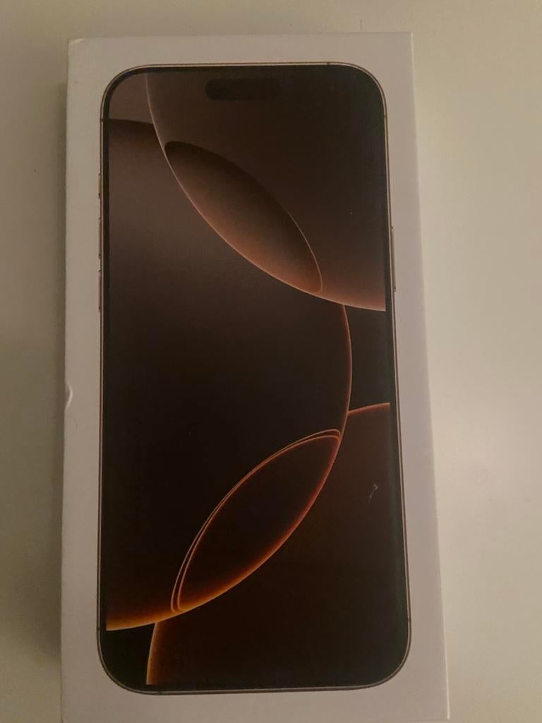 iphone 16 pro max met bon, Telecommunicatie, Mobiele telefoons | Apple iPhone, 512 GB, IPhone 16 Pro Max, Ophalen of Verzenden