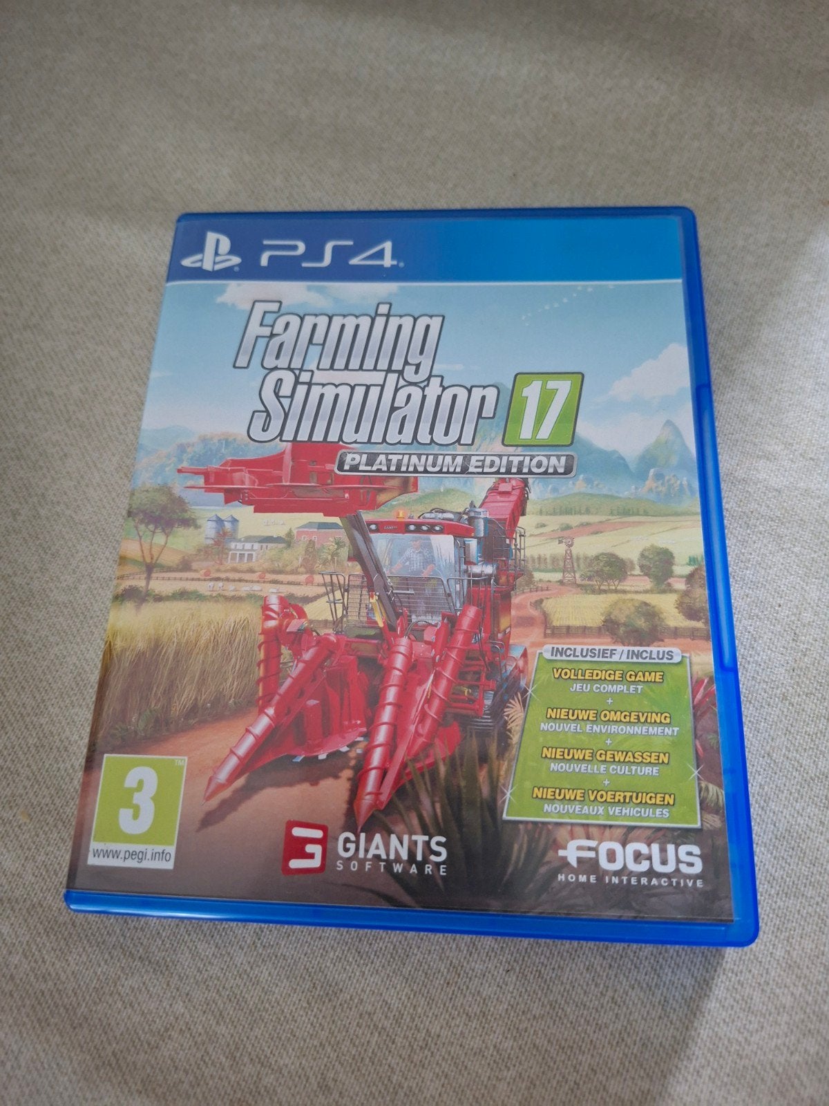Farming Simulator 17 - PS4, 1 speler, Ophalen of Verzenden, Zo goed als nieuw, Vanaf 3 jaar