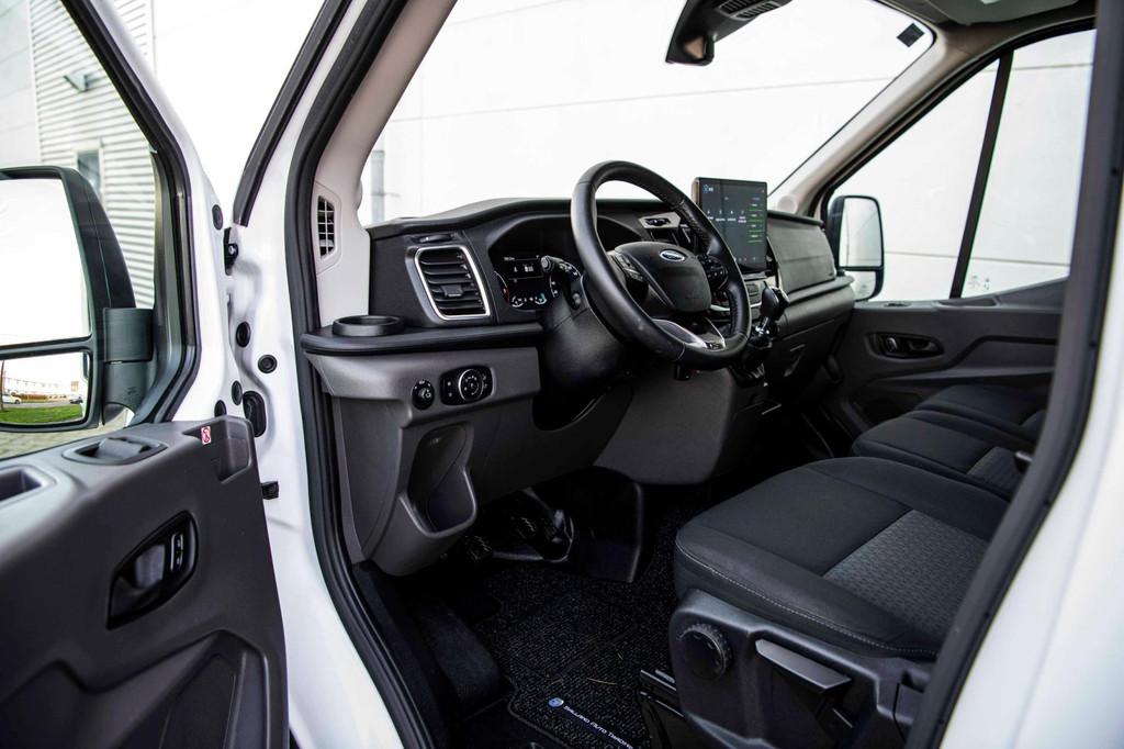 Ford Transit 2.0 TDCI 130pk L4H3 Dubbele Cabine |ACC|Navi|Ca, 4 cilinders, Wit, Bedrijf, 130 pk