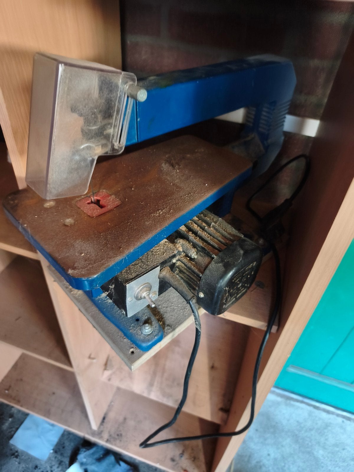 elektrische figuurzaag, Ophalen, Gebruikt, 30 tot 70 mm, Figuurzaag