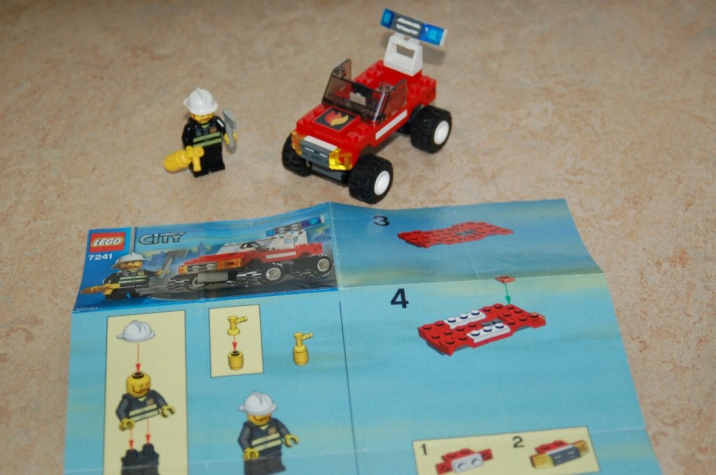 LEGO City 7241 Brandweerauto, City, Lego, Ophalen of Verzenden, Zo goed als nieuw