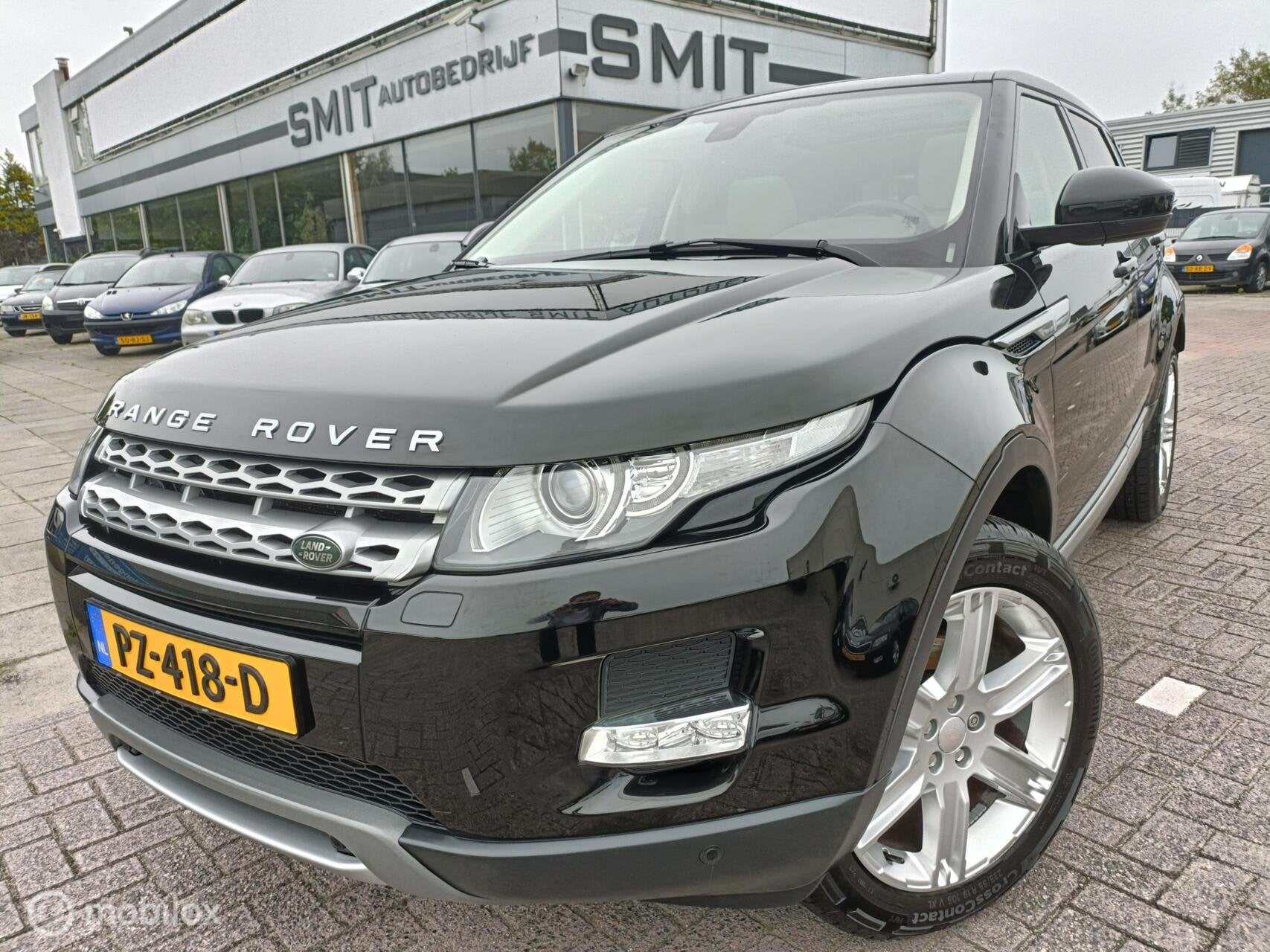 Land Rover Range Rover Evoque 2.2 TD4 4WD Prestige Pano/Cam., Auto's, Automaat, Euro 5, 15 km/l, Zwart