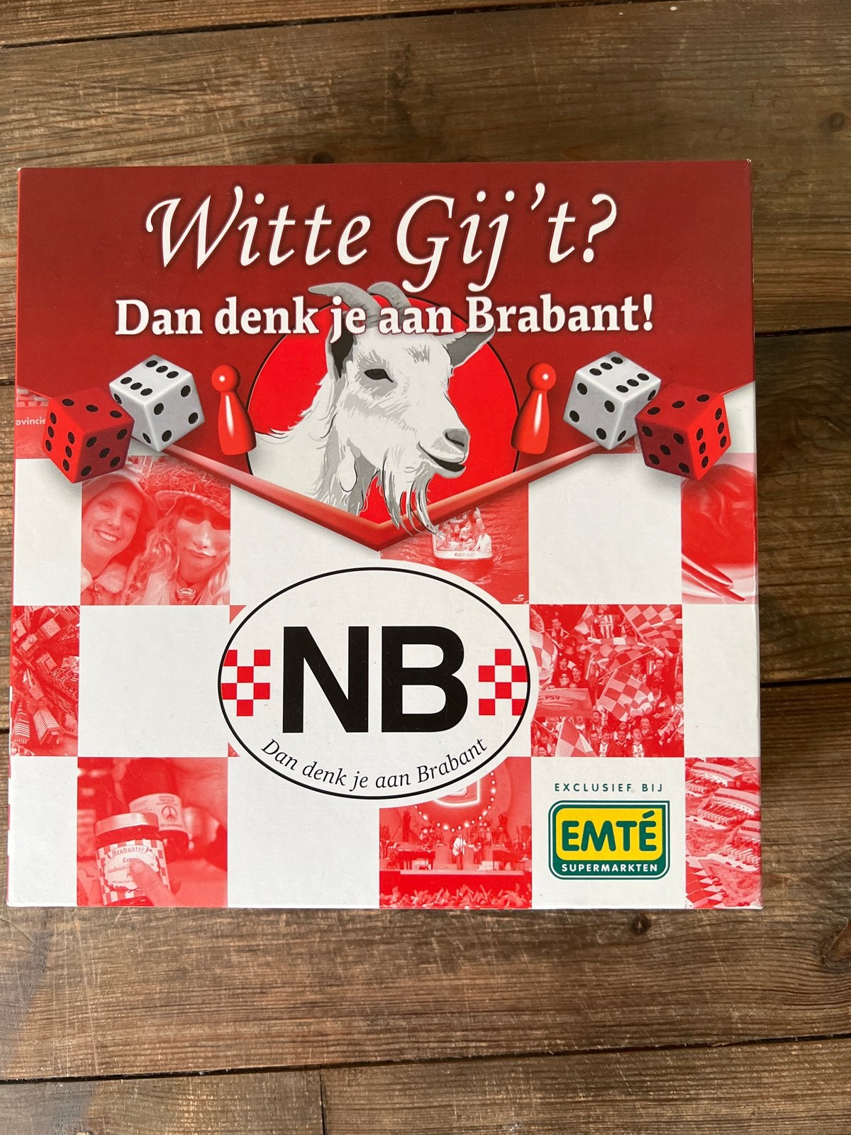 Witte Gij't? Dan denk je aan Brabant! Bordspel, Drie of vier spelers, Ophalen of Verzenden, Zo goed als nieuw