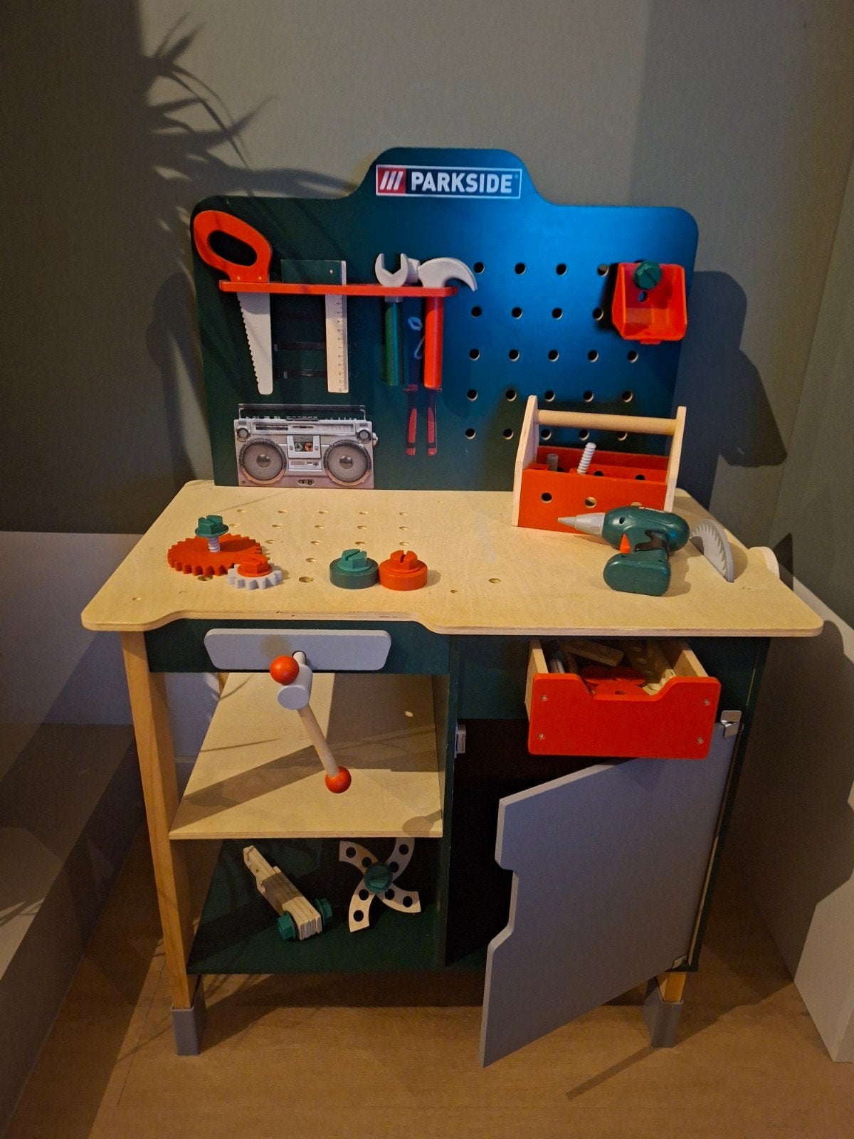 Parkside houten werkbank, Ophalen, Zo goed als nieuw, Bouwen