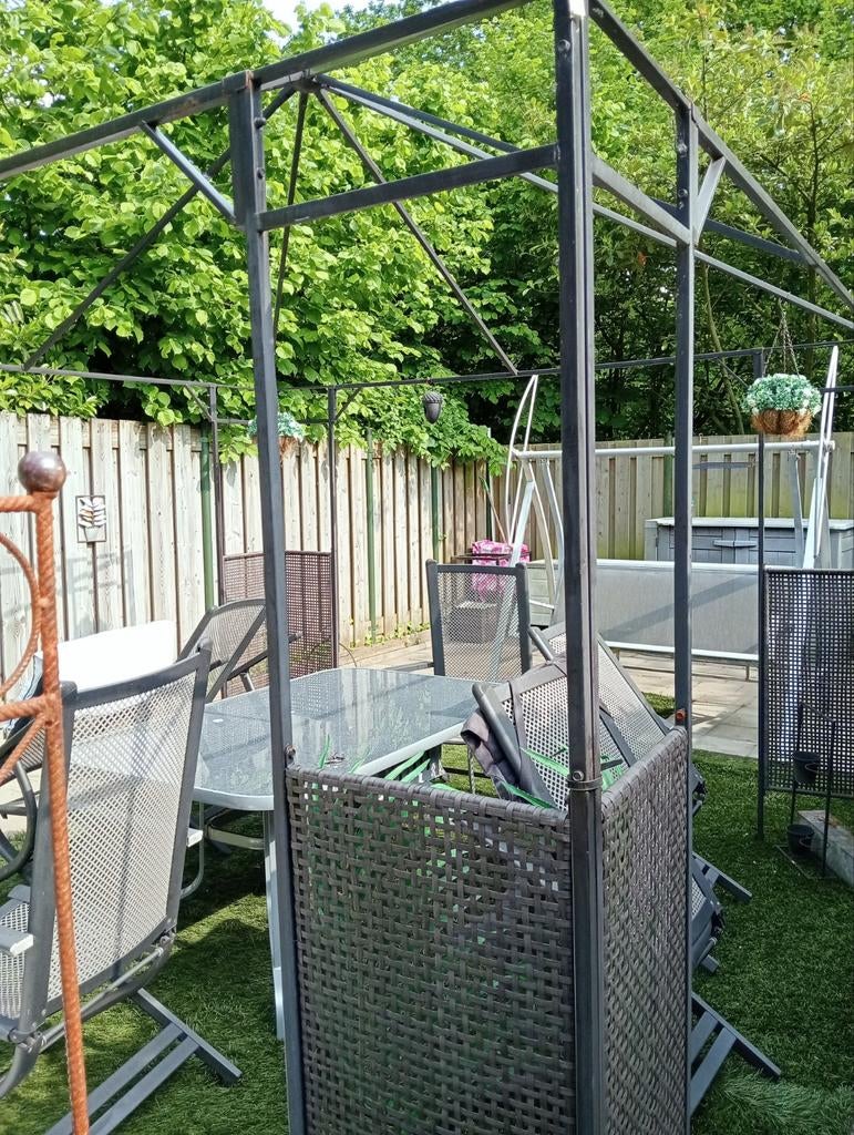 Paviljoen, Tuin en Terras, Ophalen of Verzenden, Glas, Aluminium