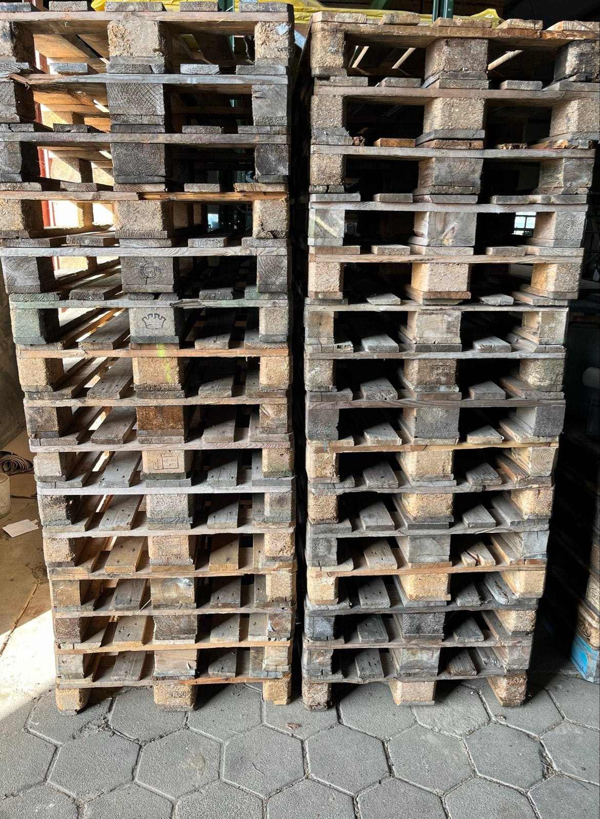 Europallets EPAL, Ophalen, Gebruikt, Overige typen, 50 mm of meer