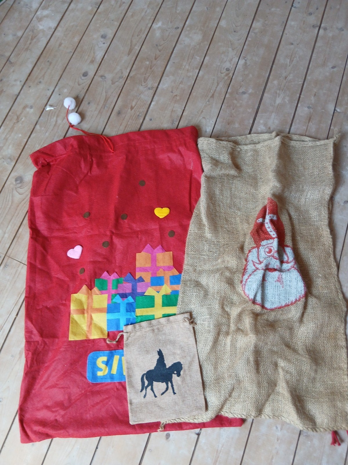 sinterklaas zakken, Ophalen of Verzenden, Gebruikt