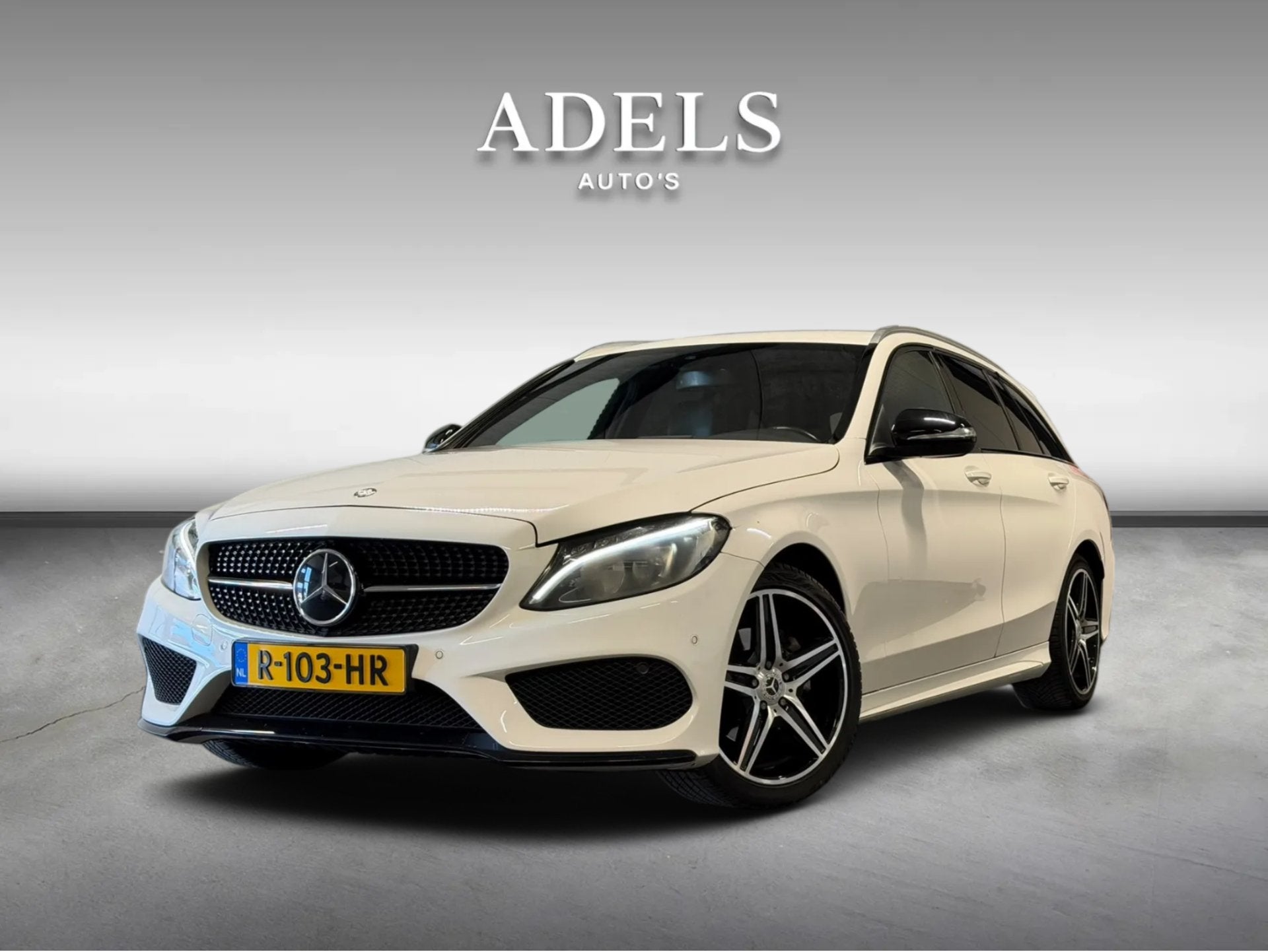 Mercedes-Benz C-Klasse Estate 220 CDI AMG Line Night Pakket, Auto's, Mercedes-Benz, Automaat, Achterwielaandrijving, 4 cilinders