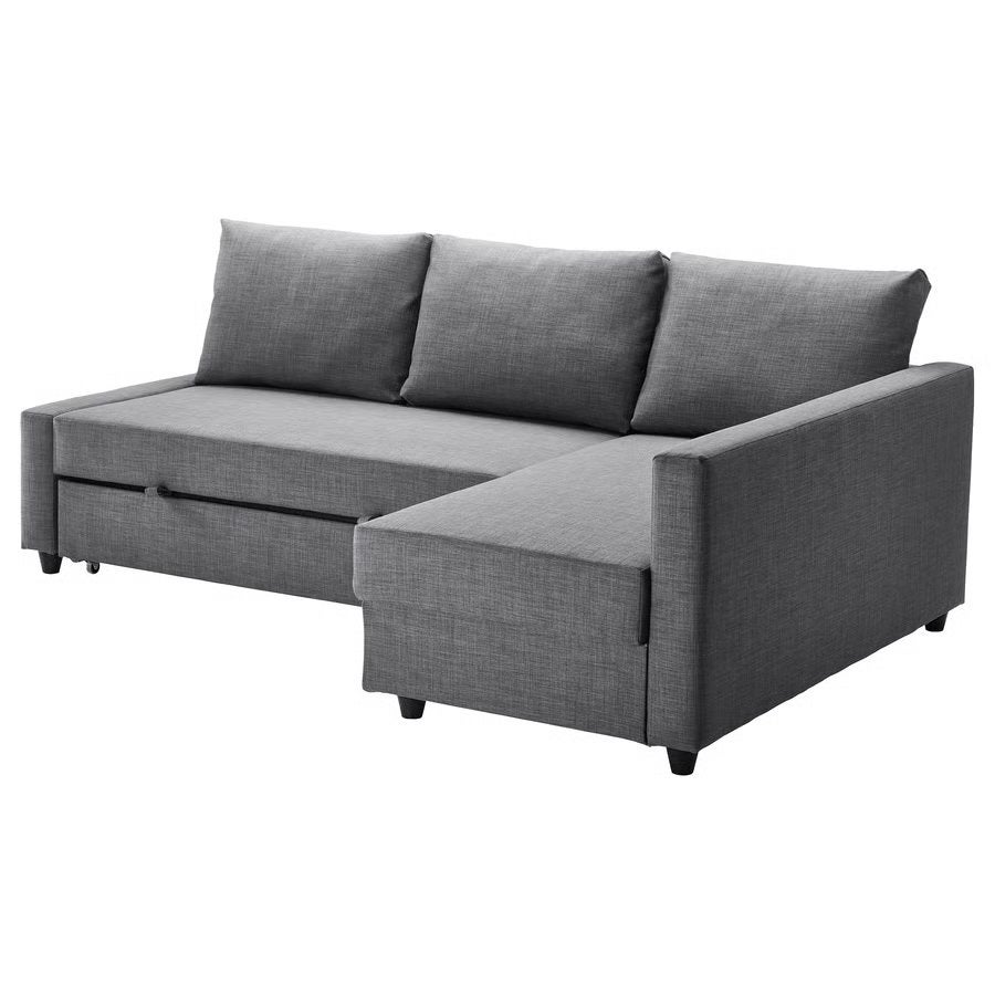 Ikea slaapbank FRIHETEN, Ophalen of Verzenden, Zo goed als nieuw, Tweepersoons, 140 cm