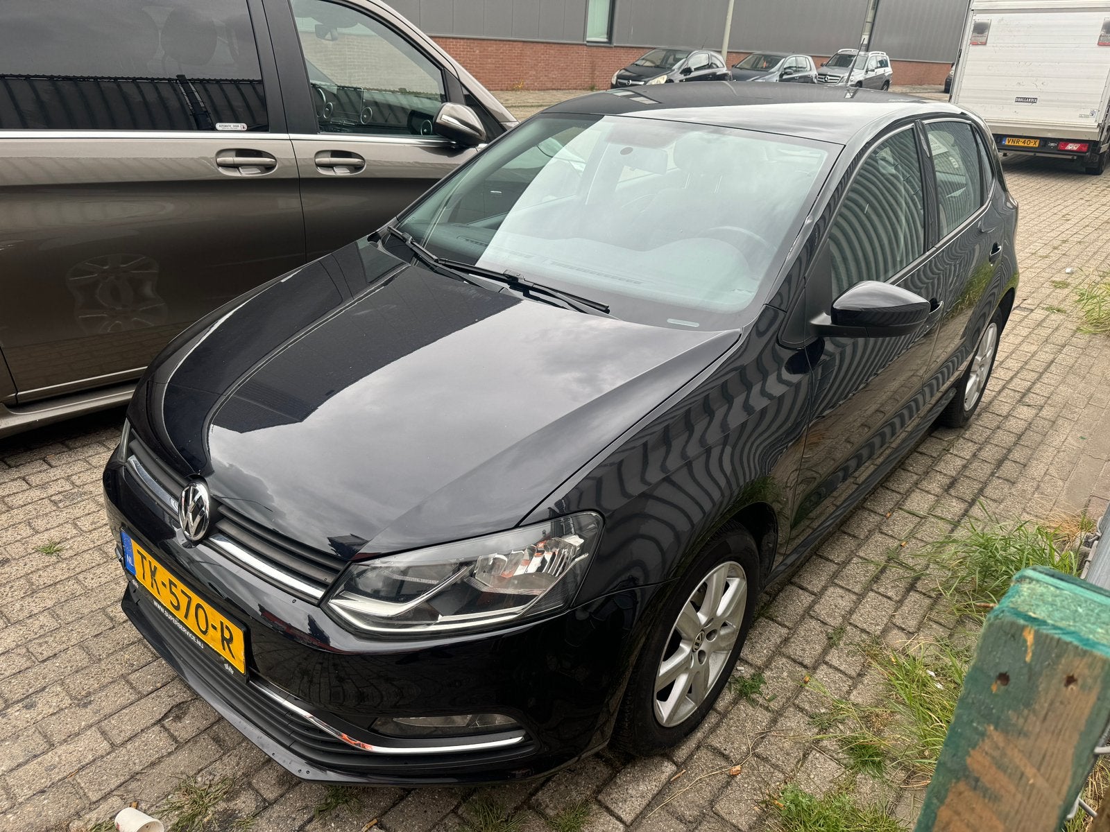 Volkswagen Polo 1.4 TDI BMT 2014 EUR6 5DRS AIRCO NAVI, Voorwielaandrijving, Stof, 74 pk, Zwart
