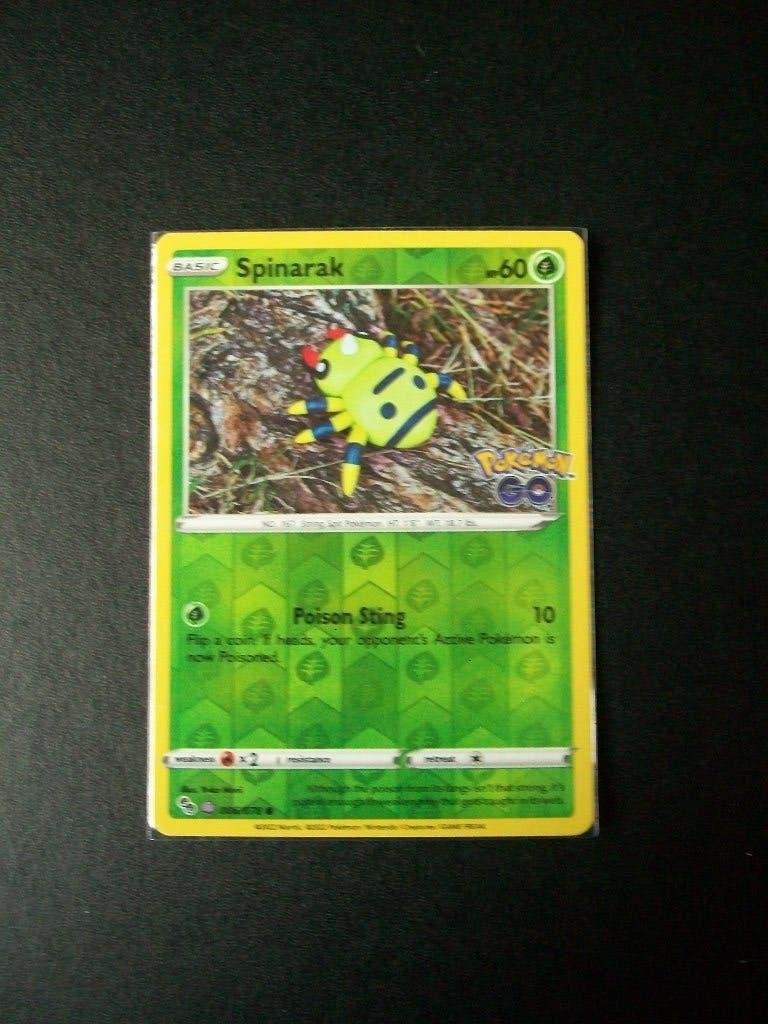 4262 Nieuwe Pokemon GO kaart holofoil SPINARAK/DITTO 006/078, Verzenden, Nieuw, Losse kaart, Foil