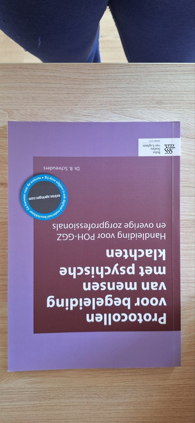 Protocollen voor begeleiding van mensen psychische klacht, Zo goed als nieuw, Gamma, Dr. B. Schreuders, HBO