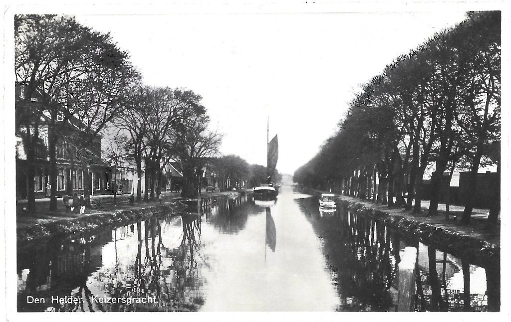 AK Den Helder - Keizersgracht, Verzenden, 1920 tot 1940, Gelopen, Noord-Holland