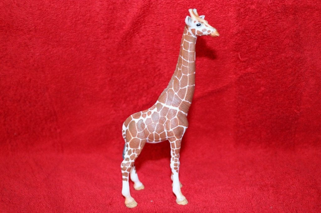Schleich 14750 giraffe, dierfiguur, Verzamelen, Dierenverzamelingen, Verzenden, Zo goed als nieuw, Overige soorten, Beeldje of Figuurtje