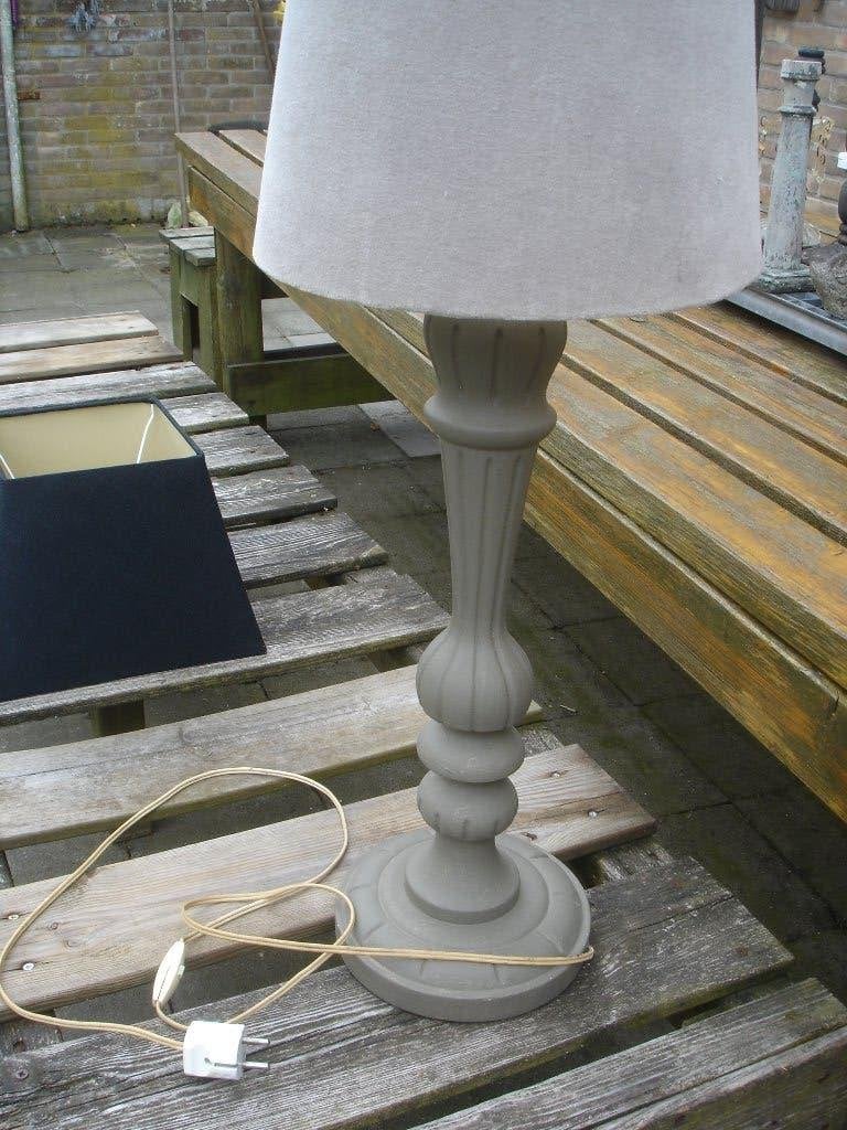 houten schemerlamp, Ophalen, Gebruikt, 50 tot 75 cm, Klasiek
