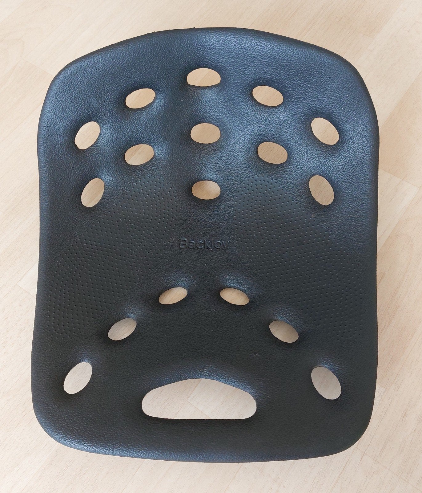 Backjoy zwart ergonomisch zitkussen voor goede houding., Ophalen of Verzenden, Zo goed als nieuw, Overige typen