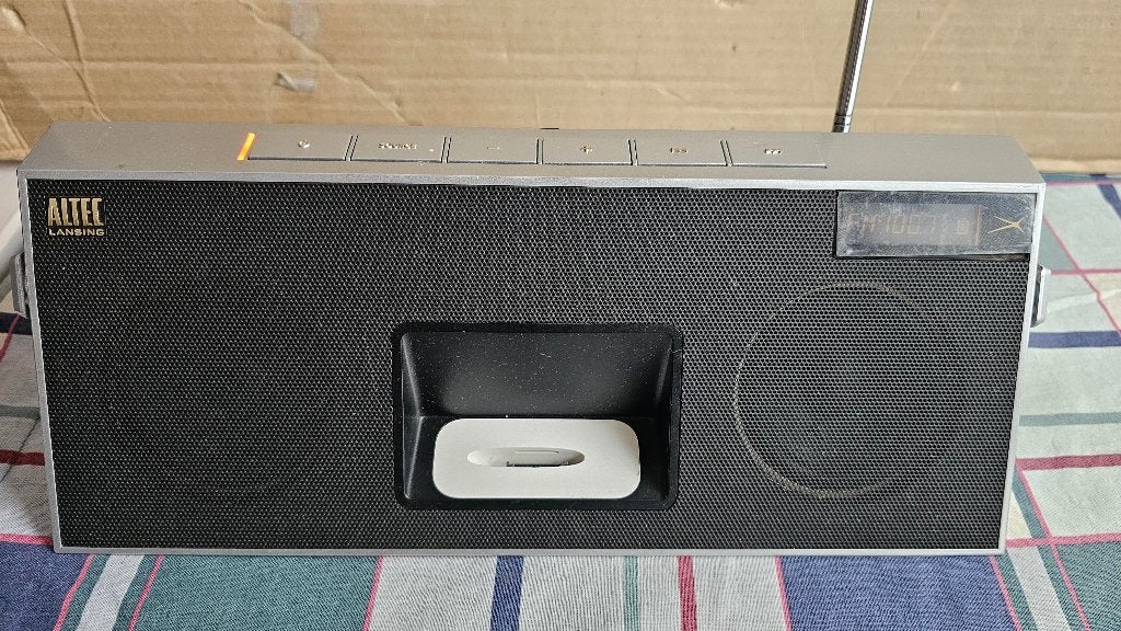 Altec Lansing iPod Docking Station met Radio, Overige merken, Gebruikt, Ophalen of Verzenden, Draagbare speaker