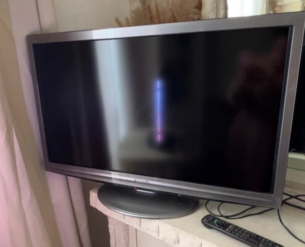 37 inch panasonic lcd tv, Ophalen, Philips, Zo goed als nieuw, 100 Hz