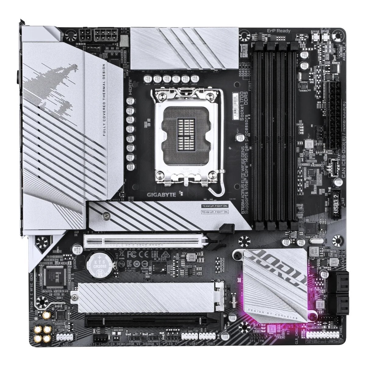 Foto 3 van Intel i7 13700K, B760M Aorus Elite, RTX 4070 Super
