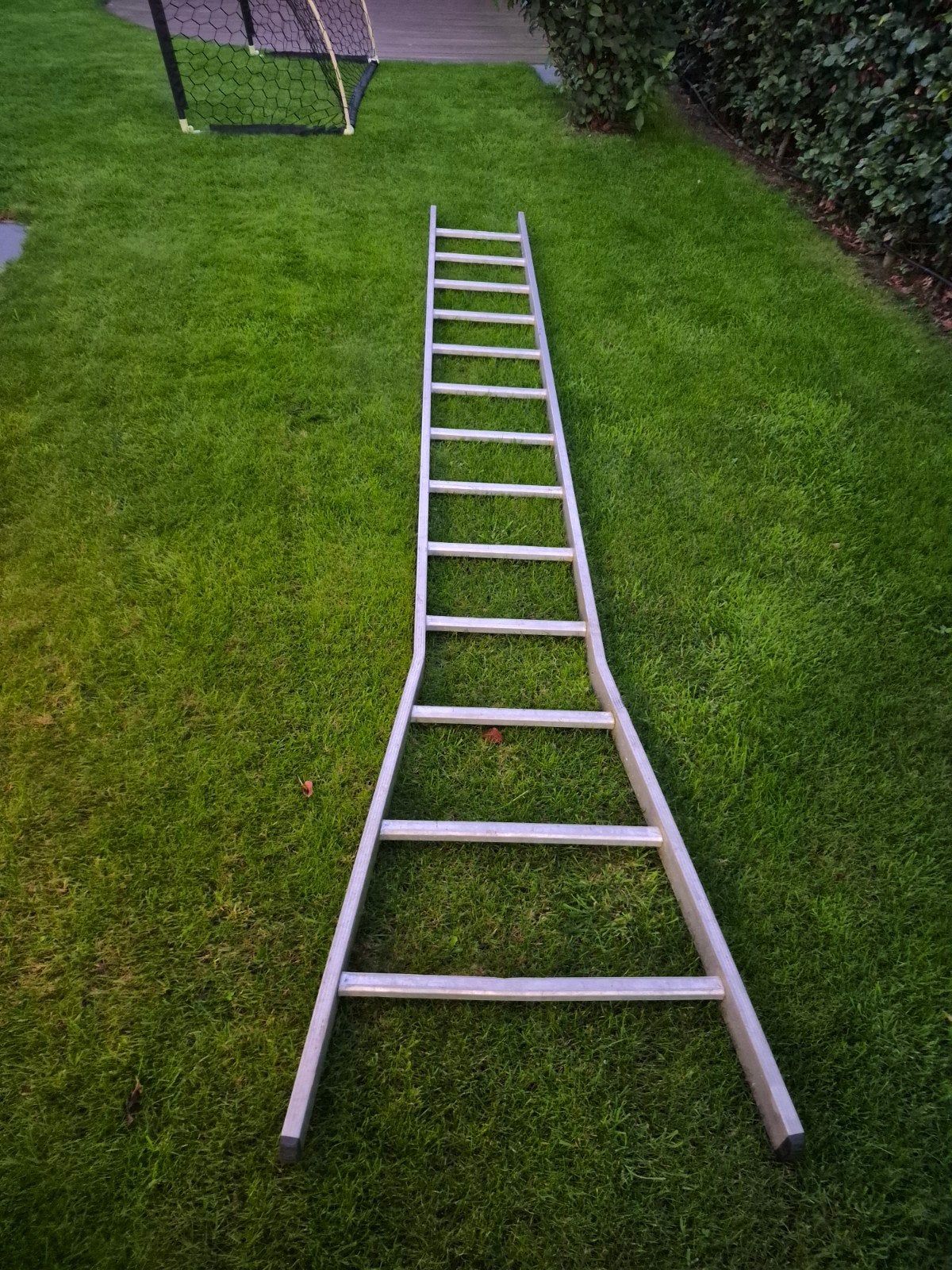 Aluminium ladder, Ophalen, Gebruikt, Ladder, Opvouwbaar of Inschuifbaar