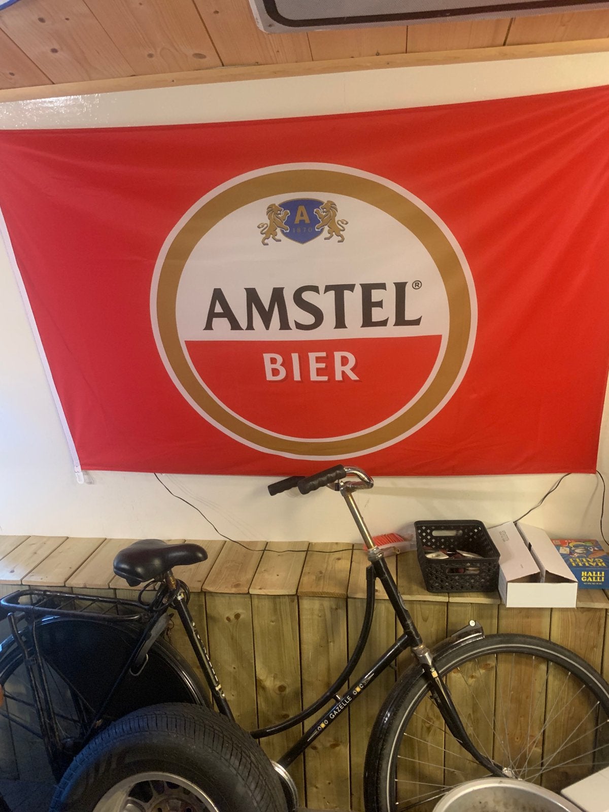 Amstel bier doek, Ophalen of Verzenden, Zo goed als nieuw
