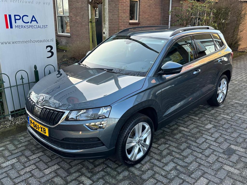 Skoda Karoq 1.0 TSI Business Edition Plus (bj 2020), Auto's, Skoda, Voorwielaandrijving, 12 maanden, Stof, Gebruikt