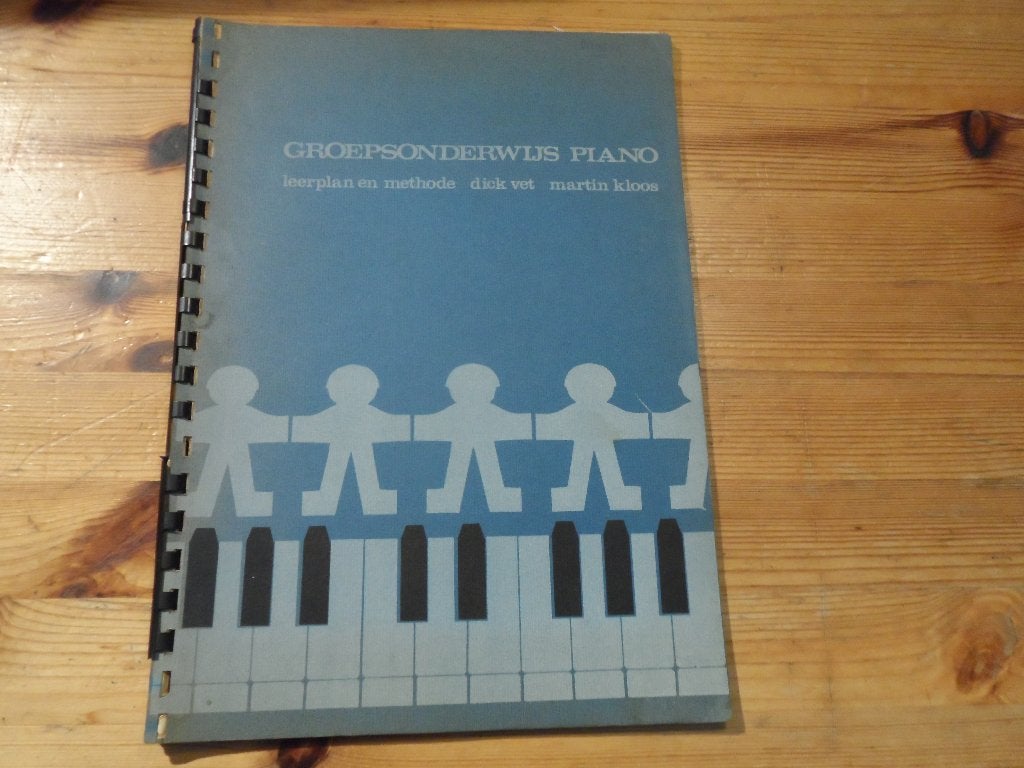 Dick vet / martin kloos - groepsonderwijs piano, Muziek en Instrumenten, Bladmuziek, Gebruikt, Ophalen of Verzenden, Artiest of Componist