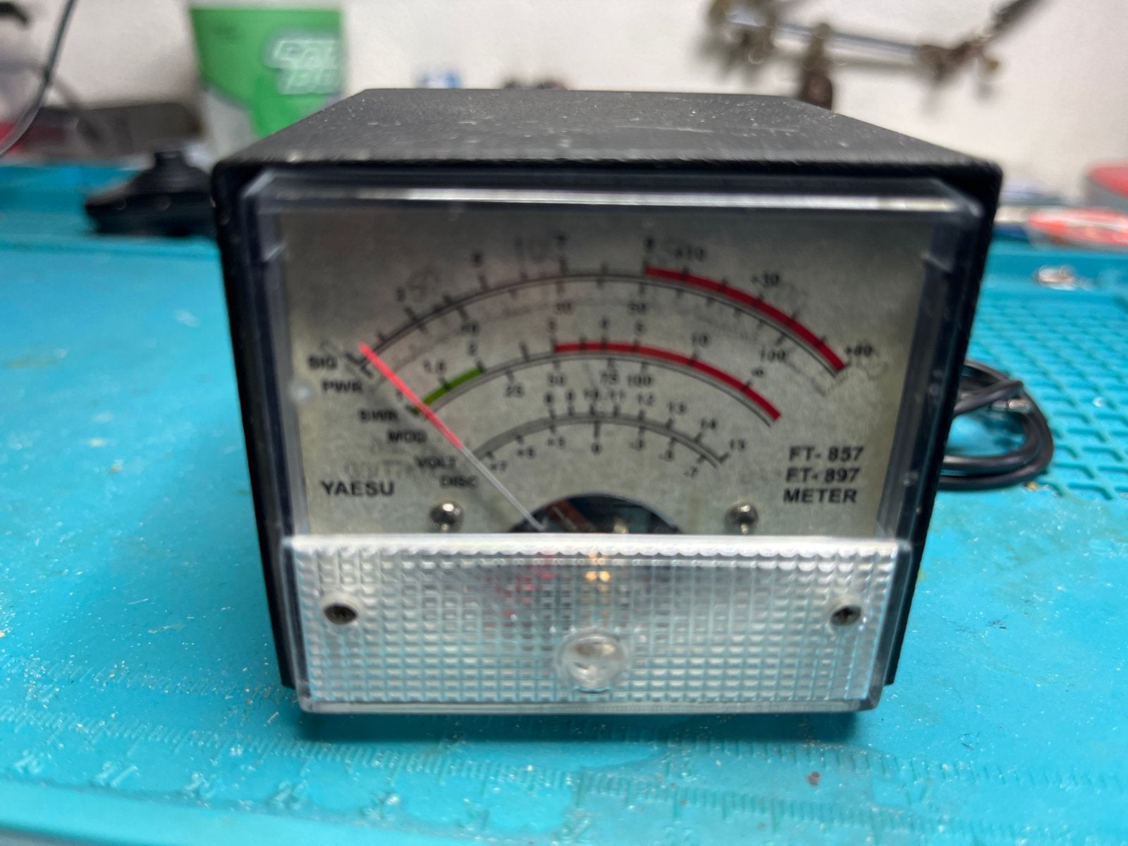 Yaesu FT-857/FT-897 Meter - Gebruikt, Ophalen of Verzenden, Gebruikt, Ontvanger