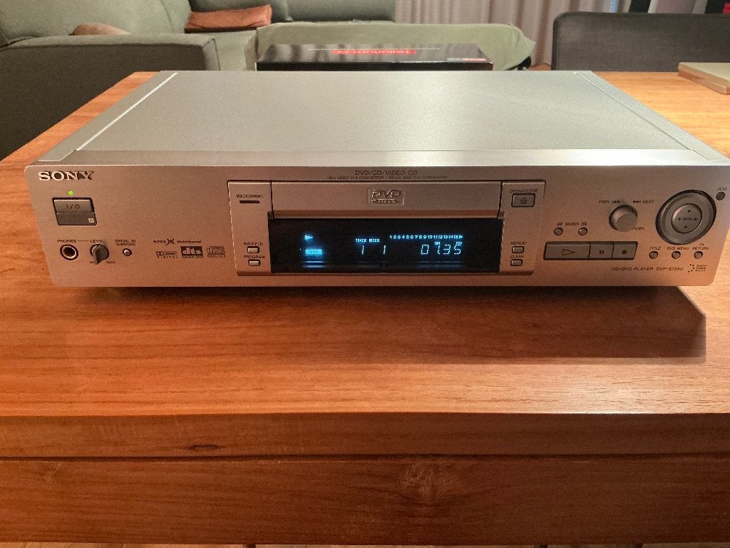 Sony DVP S-725D CD/DVD player, Audio, Tv en Foto, Ophalen of Verzenden, Zo goed als nieuw, Dvd-speler, Sony