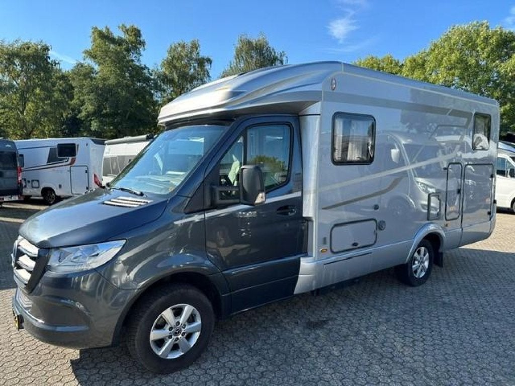 Hymer ML-T 580 2019-AUTOMAAT-LITHIUM-DAKAIRCO-NIEUWSTAAT!, Caravans en Kamperen, ABS, Ringverwarming, 6 tot 7 meter, Bedrijf