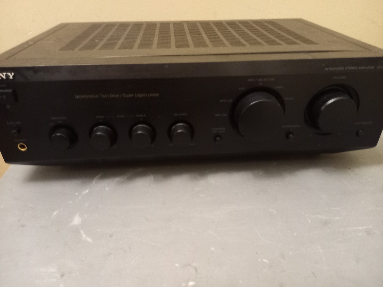 Sony TA-FE530R Geïntegreerde Stereo Versterker, Gebruikt, Ophalen of Verzenden, Sony, 120 watt of meer