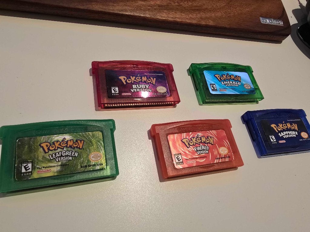Pokemon Emerald/Ruby/FireRed/LeafGreen/Sapphire, Avontuur en Actie, Gebruikt, 1 speler, Ophalen of Verzenden