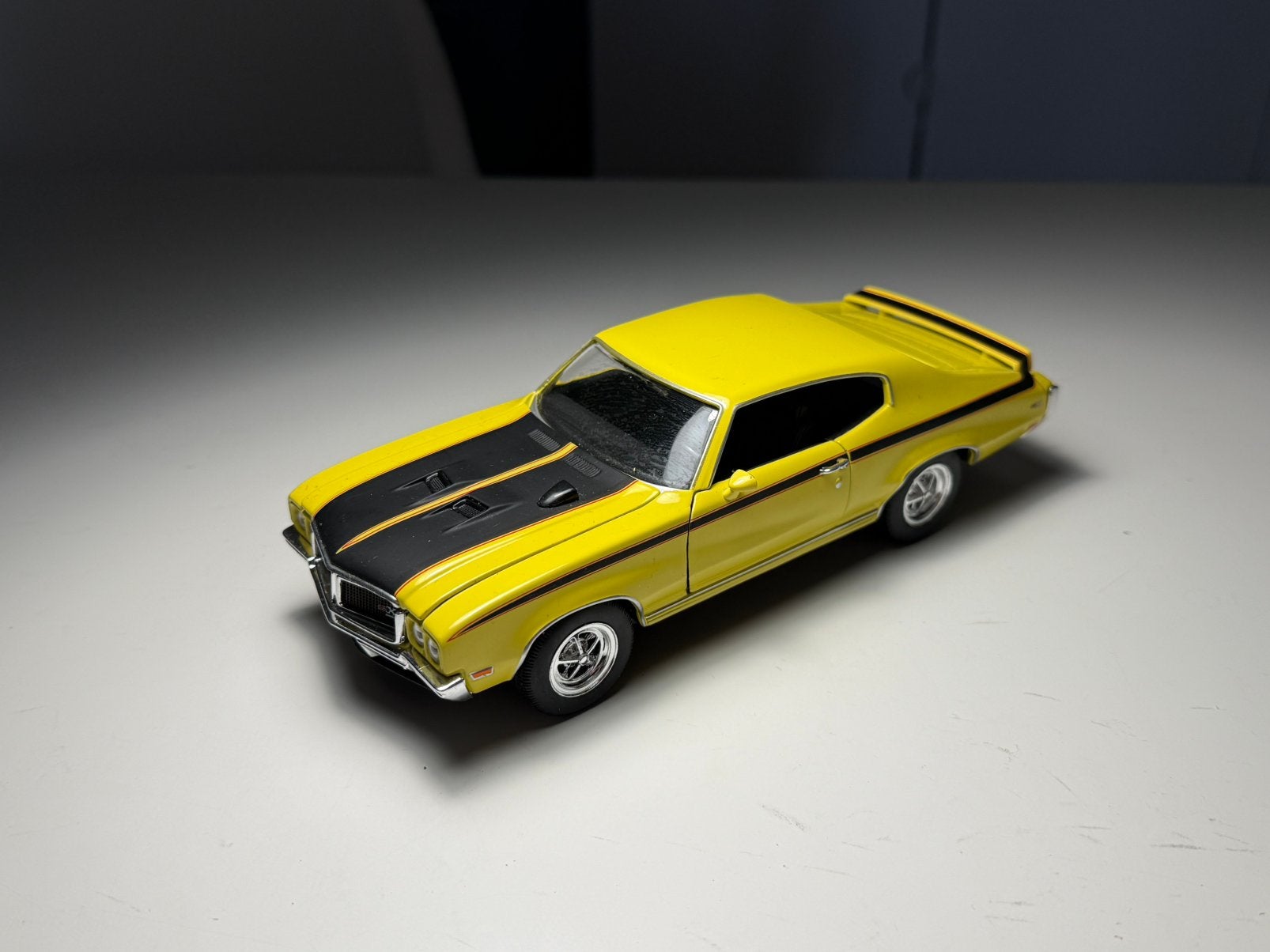 Welly - 1970 Buick GSX - Schaal 1:24, Verzenden, Zo goed als nieuw, Auto, Welly