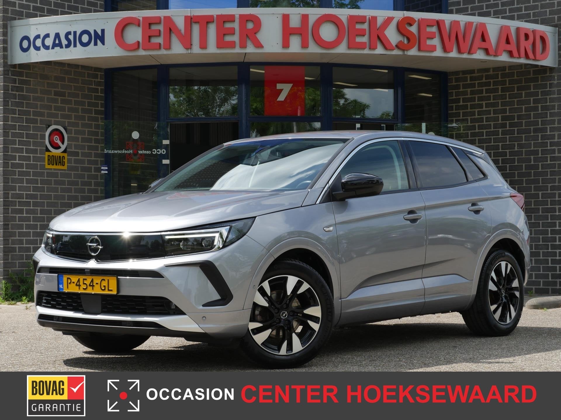 OPEL Grandland 1.2 Turbo 130pk S&S Business Elegance | Navi, Auto's, 12 maanden, Stof, Gebruikt, 1199 cc