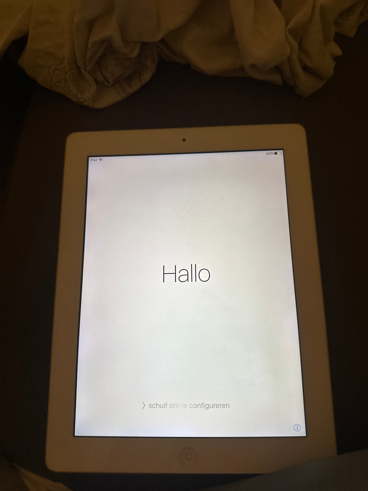 Apple iPad - Scherm onderkant zit los, verder gereset, Computers en Software, Ophalen, Apple iPad, Grijs, 16 GB
