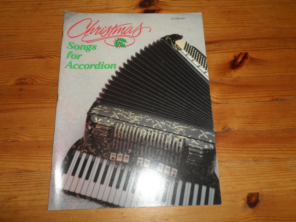 Christmas songs for accordion, Ophalen of Verzenden, Religie en Gospel, Artiest of Componist, Accordeon