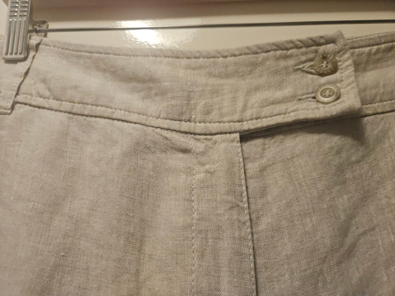 ZERRES linnen broek, Overige kleuren, Ophalen of Verzenden, Zo goed als nieuw, W33 - W36 (confectie 42/44)