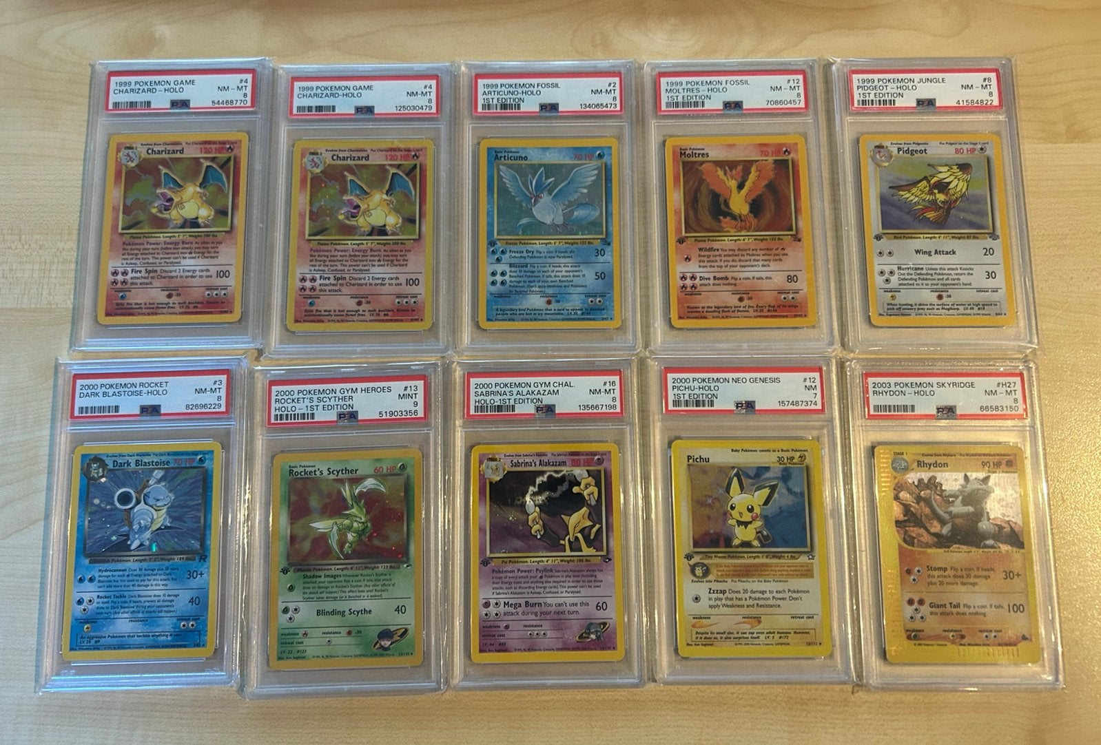 Diverse wotc psa slabs te koop, Hobby en Vrije tijd, Ophalen of Verzenden, Zo goed als nieuw