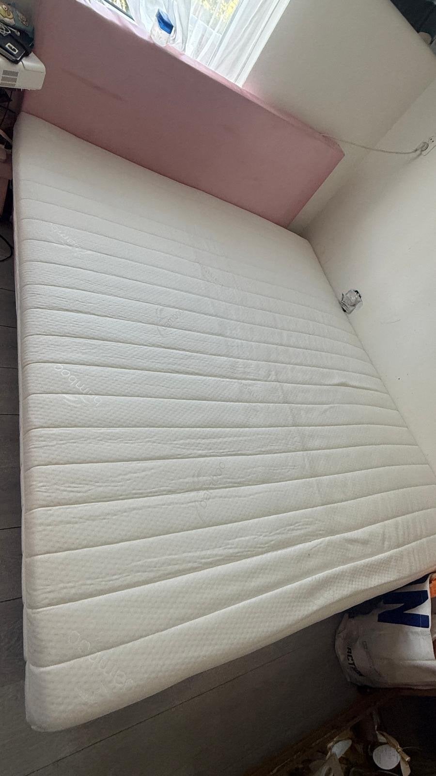 Zo goed als nieuw bamboe matras, Ophalen, Eenpersoons, Zo goed als nieuw, Overige maten