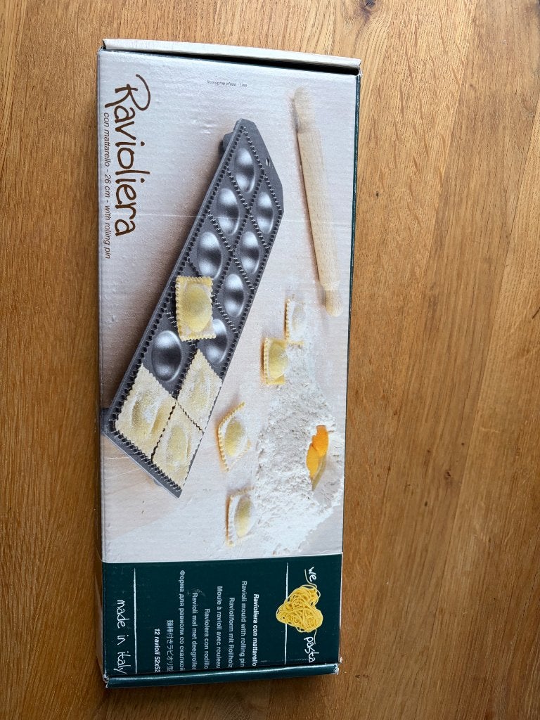 Ravioli mal met deegroller, Ophalen, Overige typen, Zo goed als nieuw, Metaal