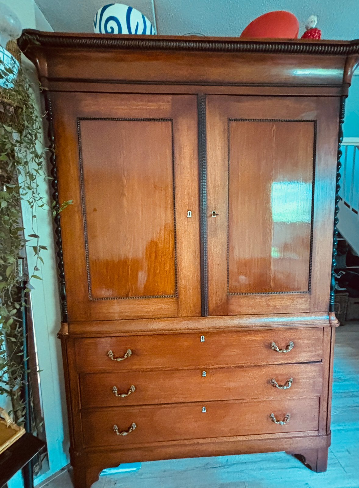 Groot antiek Hollands kabinet, Antiek en Kunst, Ophalen