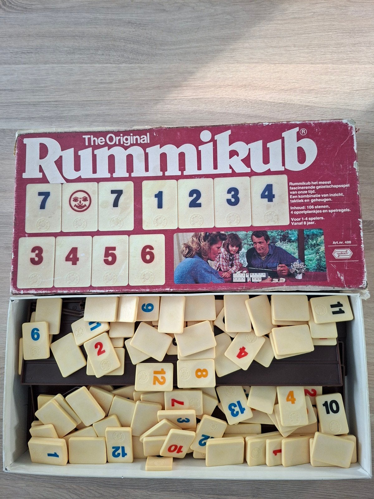 Rummiecup spel is kompleet, doe een bod ., Ophalen