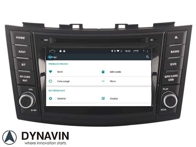 autoradio navigatie suzuki swift carkit android 15 carplay, Ophalen of Verzenden, Dynavin, VERKOOP@INBOUWNAVIGATIE.COM, Oberonweg 262 3208pg