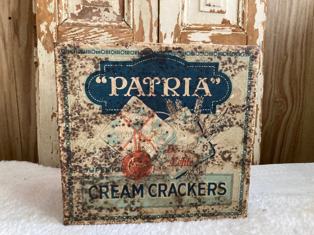 Vintage / Oud koekblik / Patria, Antiek en Kunst, Ophalen of Verzenden